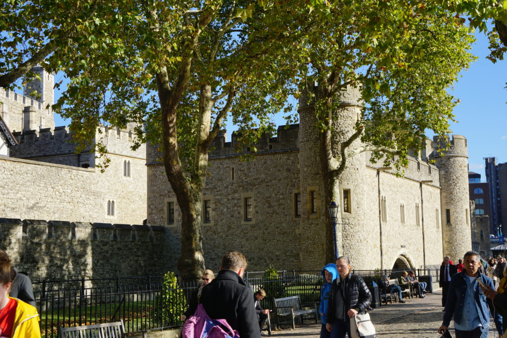 Tower of London's Outer Wall