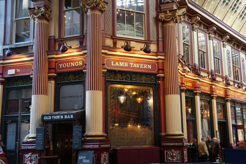 Lamb Tavern in Leadenhall, City of London, England