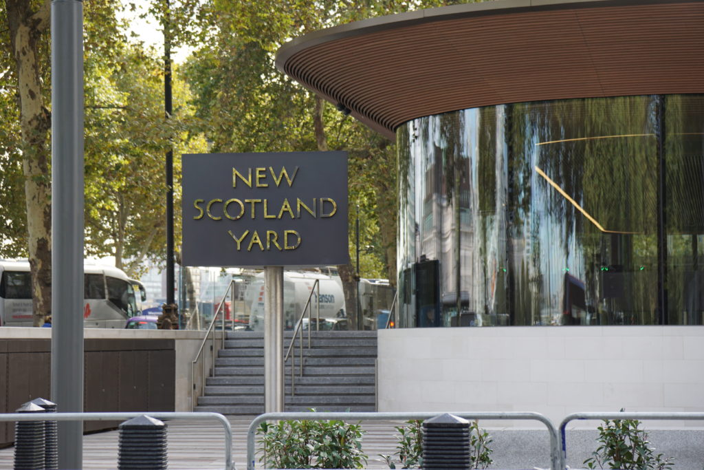 New Scotland Yard, Westminster, London, England, UK
