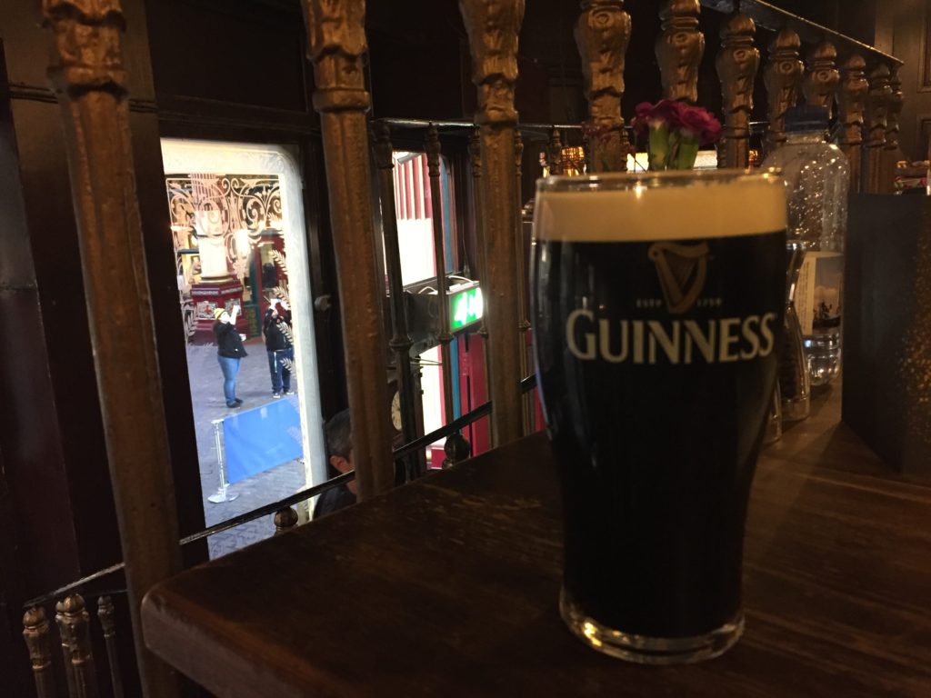 Guinness, Lamb Tavern Mezzanine, Leadenhall Market, City of London, England