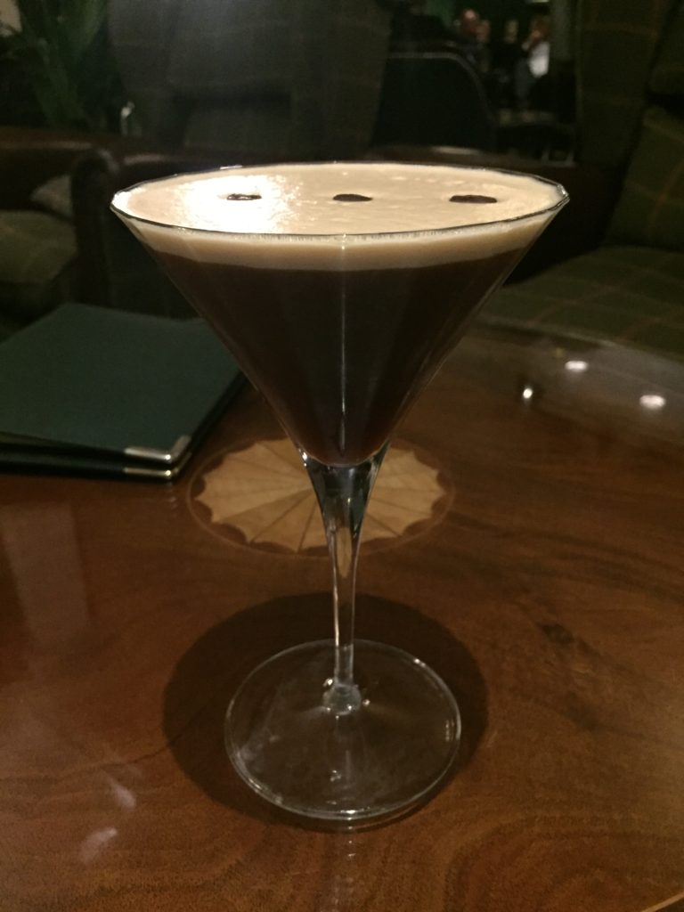 Espresso Martini, Terrace Bar, Chesterfield Mayfair, London, England