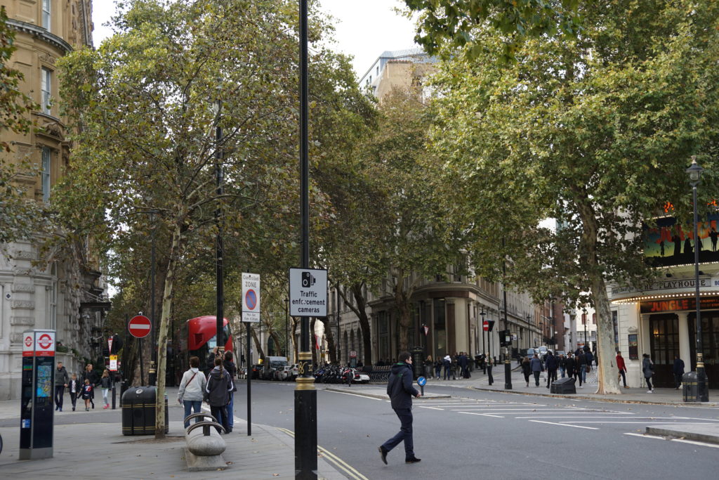 Craven Street, Thames Embankment, London