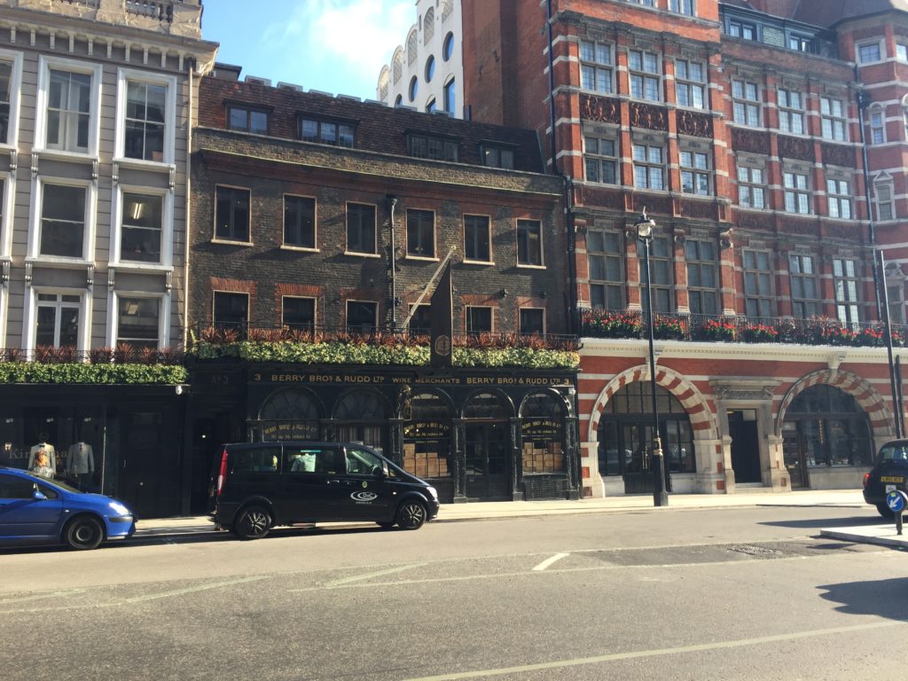 Berry Bros & Rudd, 3 St. James's Street, London, England