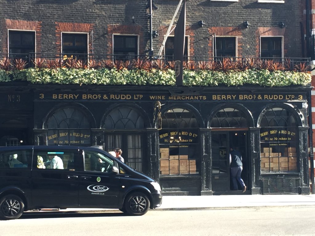 Berry Bros & Rudd, 3 St. James's Street