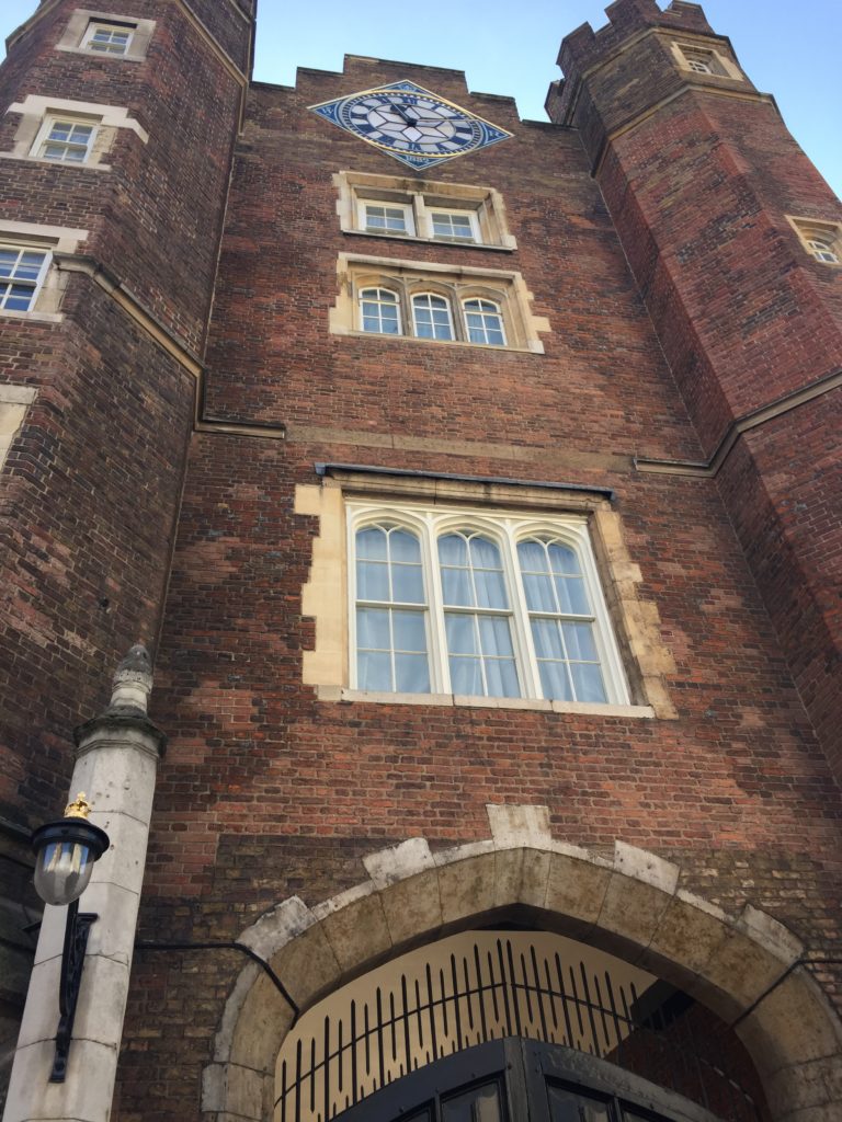 Main Entrance of St. James's Palace, London, England