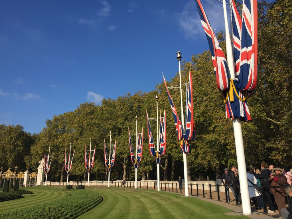 Buckingham Palace, Green Park, London