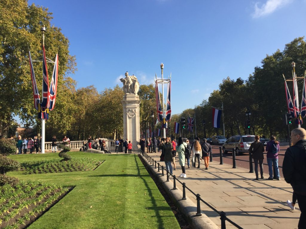 Buckingham Palace, Green Park, London