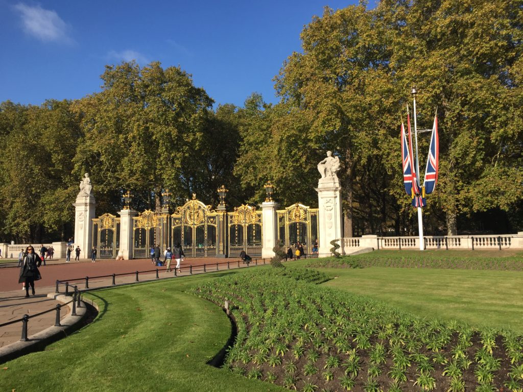 Royal Gate, Buckingham Palace, Green Park, London