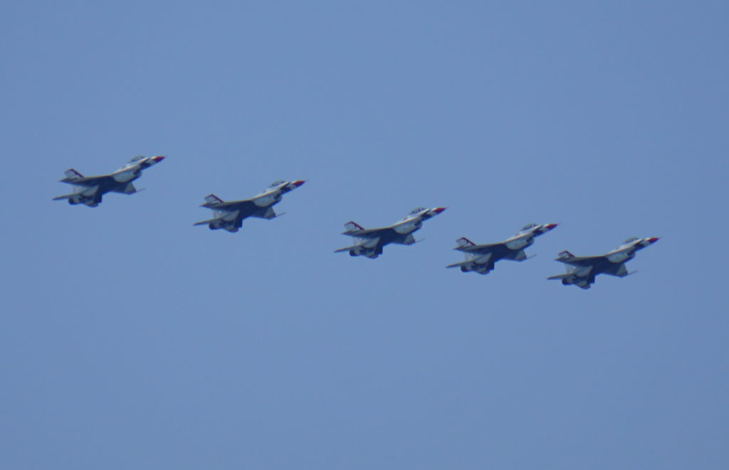 2017 Atlantic City Airshow, USAF Thunderbirds