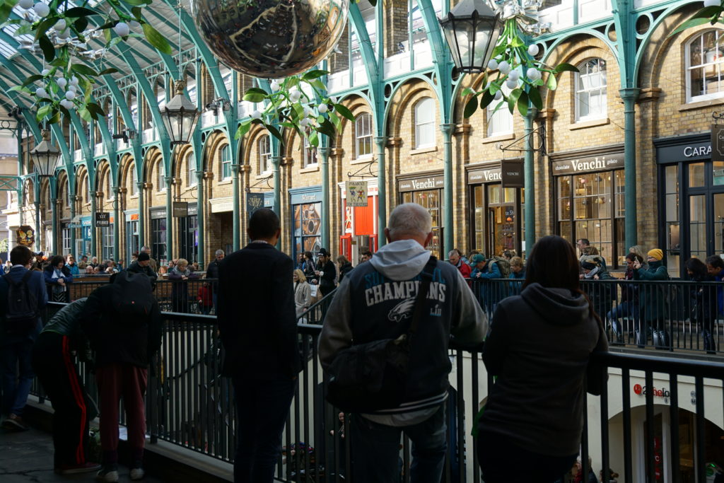 Inside Covent Garden Market, London
