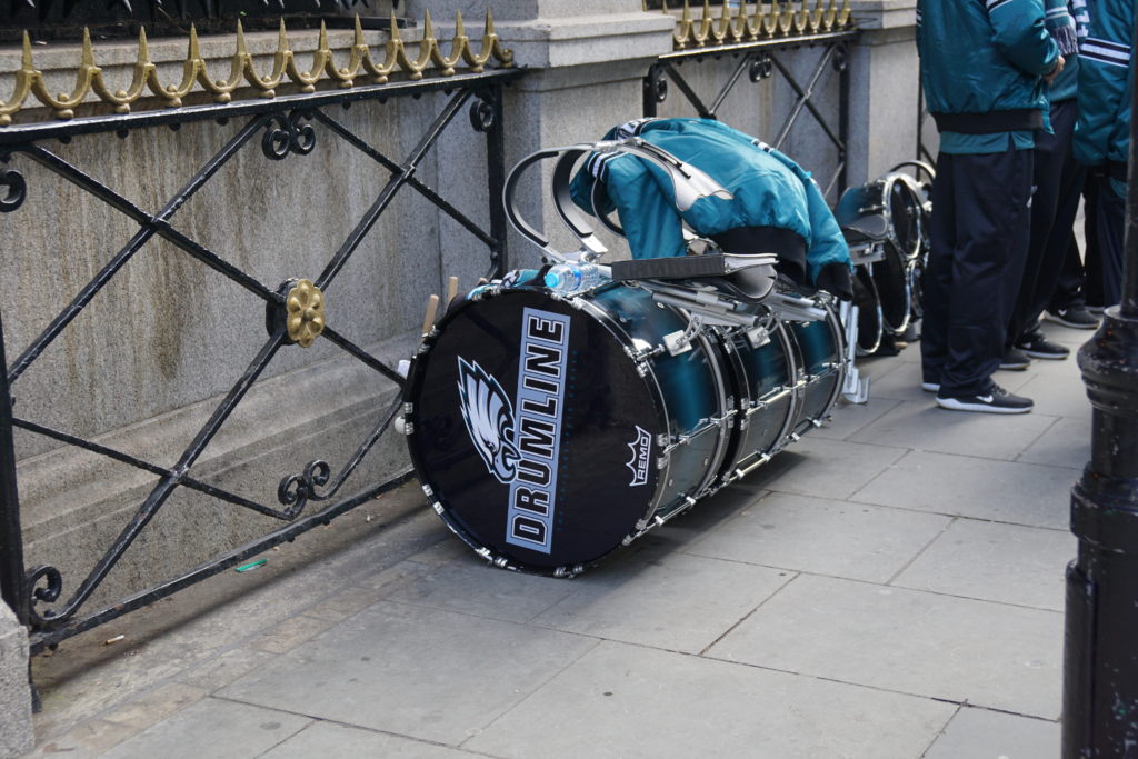 Philadelphia Eagles Drumline, London, The Admiralty