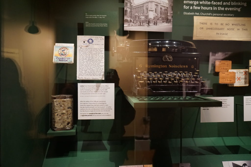 Remington Noiseless Typewriter, Churchill War Rooms, London