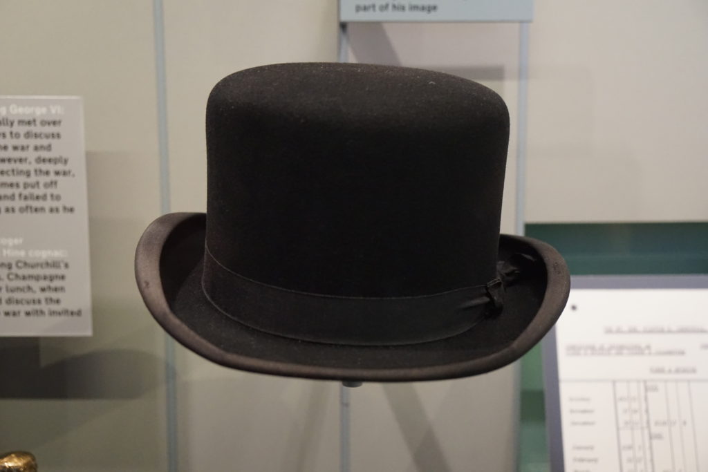 Churchill's Hat, Churchill War Rooms, London