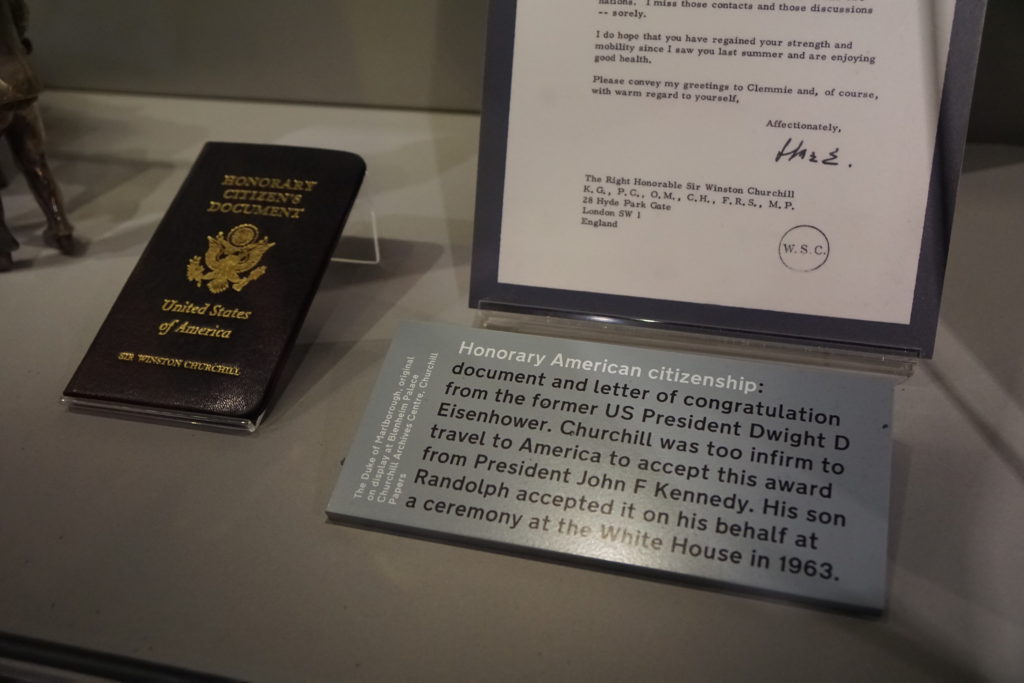 Churchill's U.S. Passport, Churchill War Rooms, London