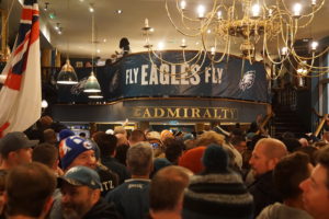 Eagles Pep Rally, the Admiralty, London, England