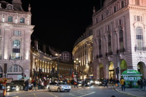 Piccadilly Piccadilly Circus, Night, London, England, Night, London, England