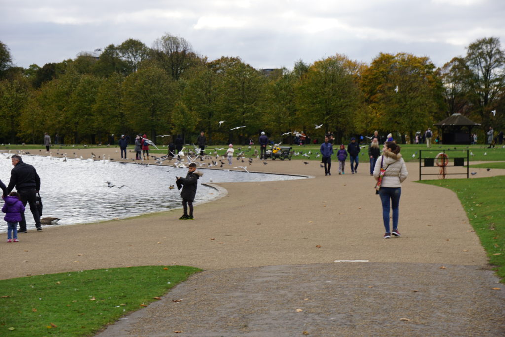 Kensington Gardens, Round Pond, London