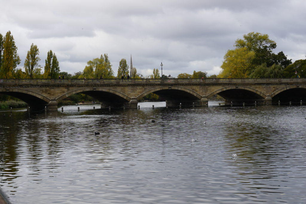 Serpentine Bridge, The Serpentine, Hyde Park, Kensington Gardens, London