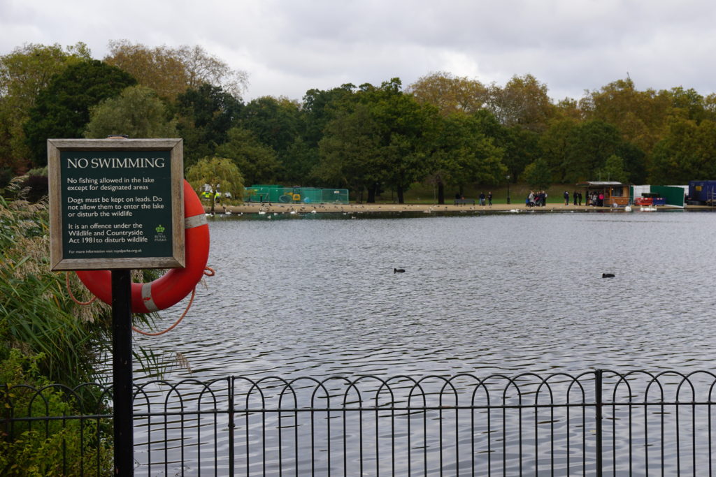 The Serpentine, Hyde Park, Kensington Gardens, London