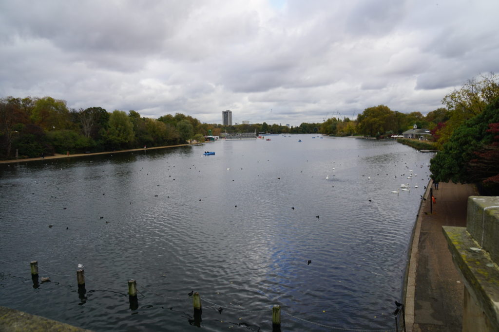 Serpentine Bridge, The Serpentine, Hyde Park, Kensington Gardens, London