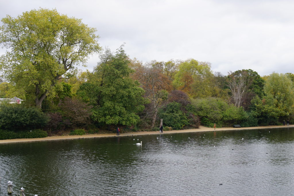 Serpentine Bridge, The Serpentine, Hyde Park, Kensington Gardens, London