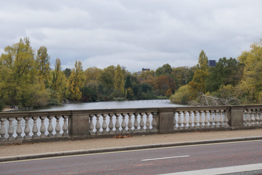 Serpentine Bridge, The Serpentine, Hyde Park, Kensington Gardens, London