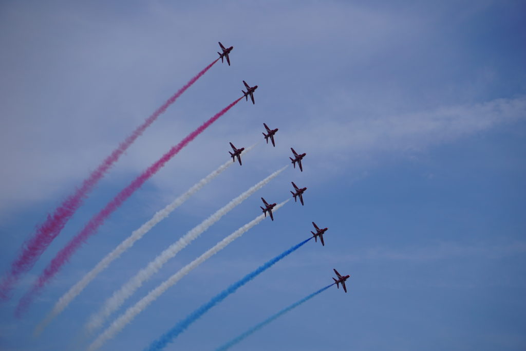 2019 Atlantic City Airshow, RAF Red Arrows