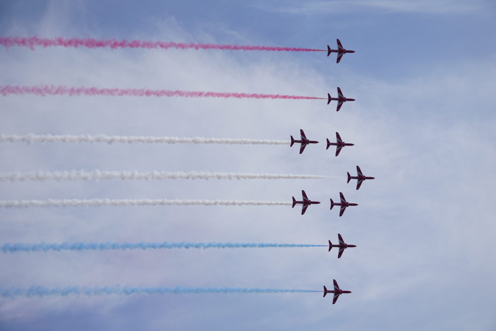 2019 Atlantic City Airshow, RAF Red Arrows