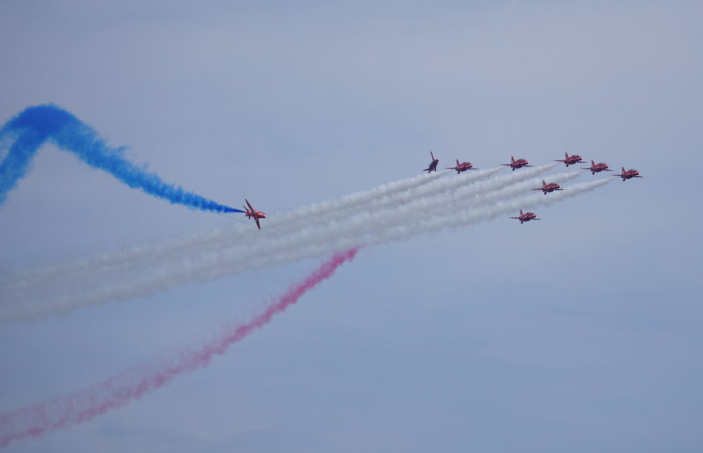 2019 Atlantic City Airshow, RAF Red Arrows, Tornado