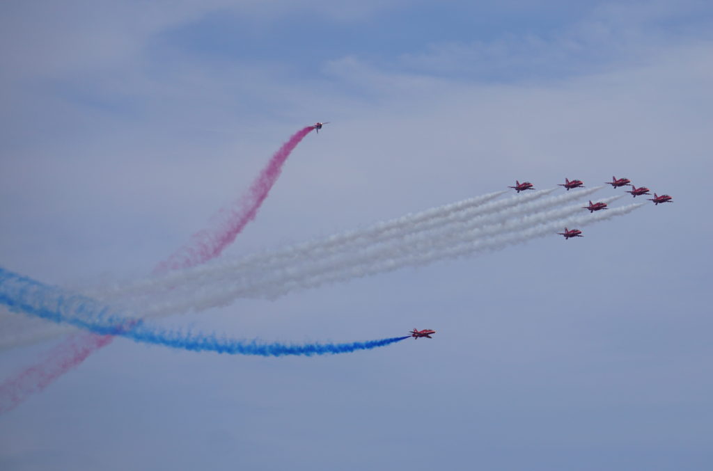 2019 Atlantic City Airshow, RAF Red Arrows, Tornado