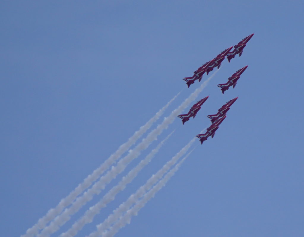 2019 Atlantic City Airshow, RAF Red Arrows