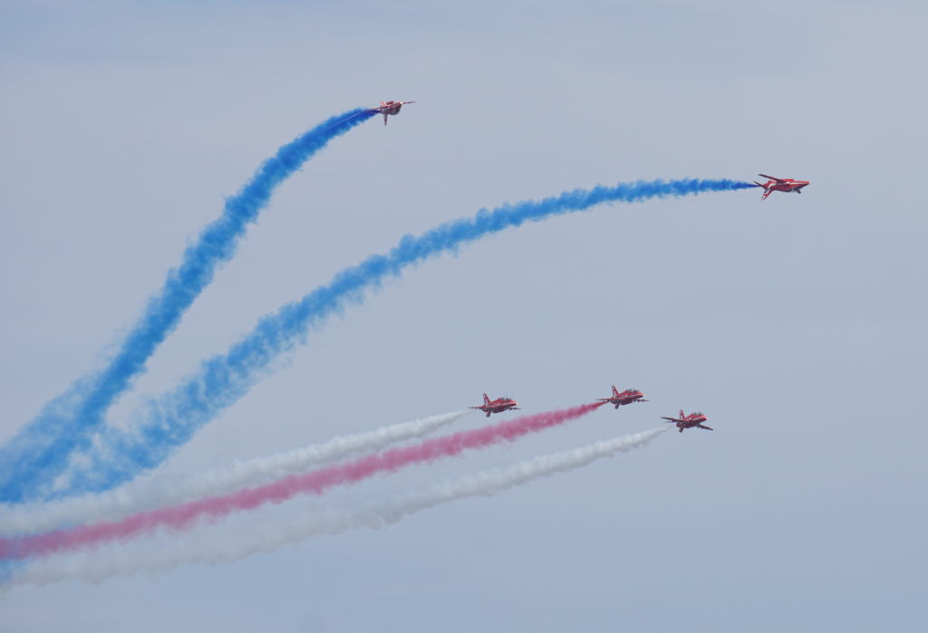 2019 Atlantic City Airshow, RAF Red Arrows