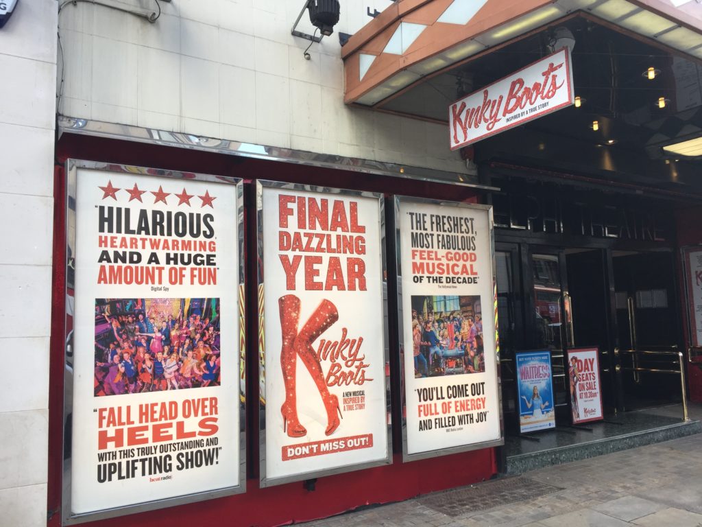 Kinky Boots, Adelphi Theatre, West End, London