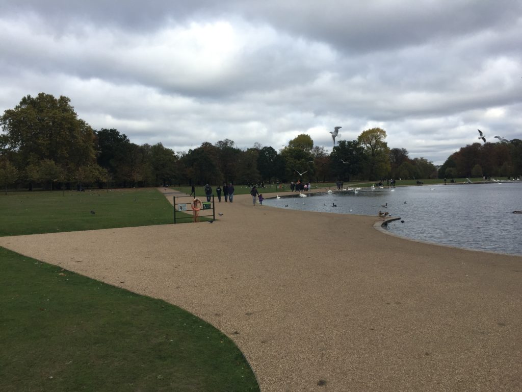 Kensington Gardens, Round Pond, London