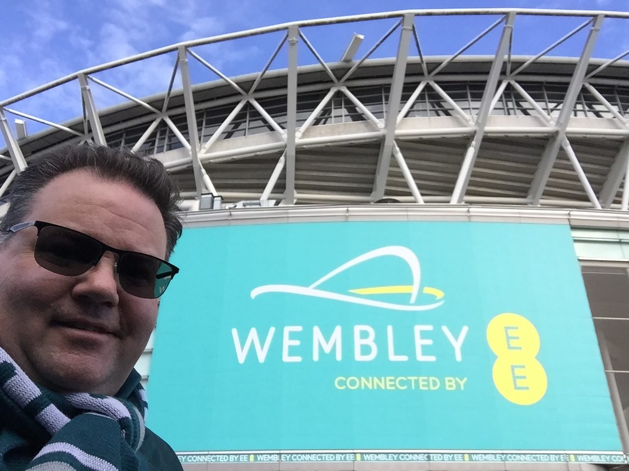 London, UK. 28 October 2018. Eagles fans. Philadelphia Eagles at  Jacksonville Jaguars NFL game at Wembley