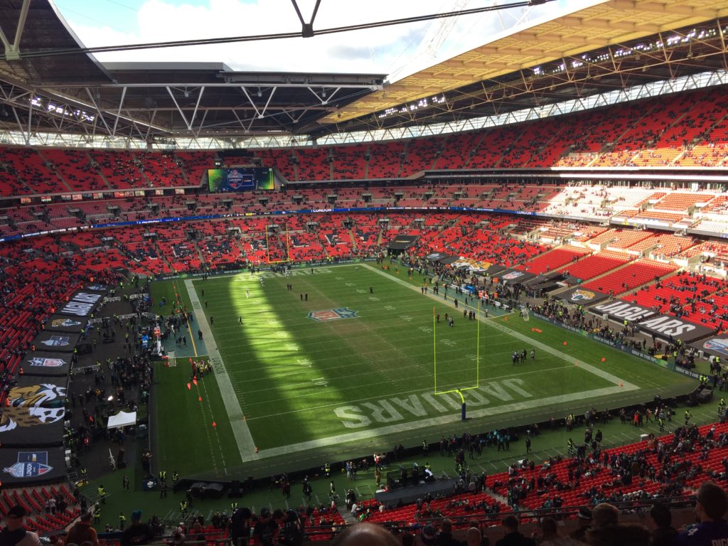 NFL UK, Philadelphia Eagles, Jacksonville Jaguars, Wembley Stadium, London, England