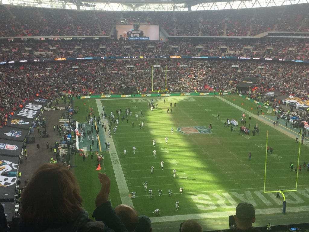 NFL UK, Philadelphia Eagles, Jacksonville Jaguars, Wembley Stadium, London, England
