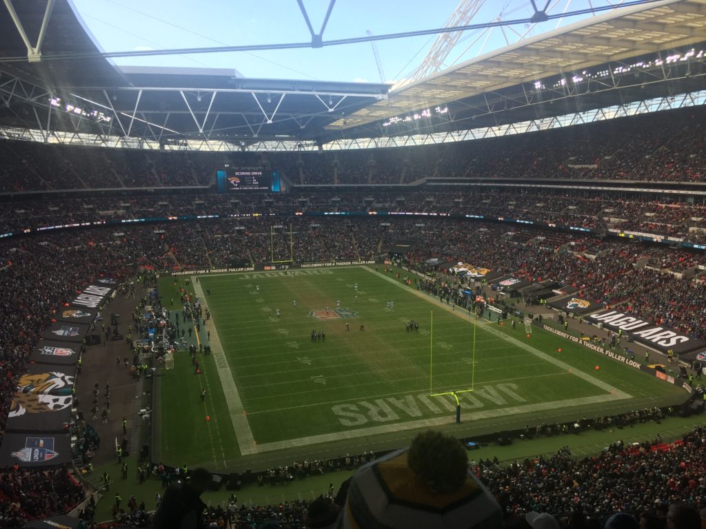 NFL UK, Philadelphia Eagles, Jacksonville Jaguars, Wembley Stadium, London, England