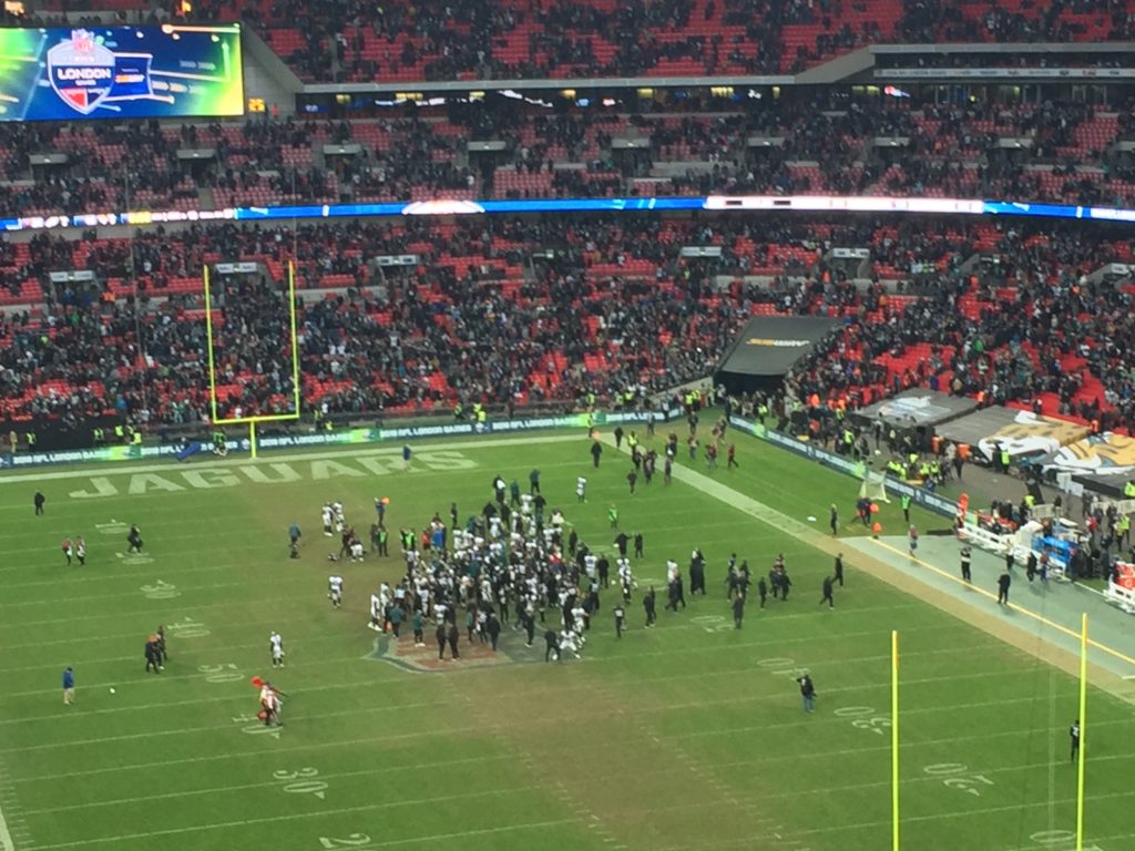 NFL UK, Philadelphia Eagles, Jacksonville Jaguars, Wembley Stadium, London, England