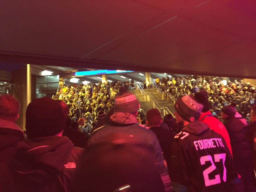 Crowds, NFL UK, Philadelphia Eagles, Jacksonville Jaguars, Underground, London, England