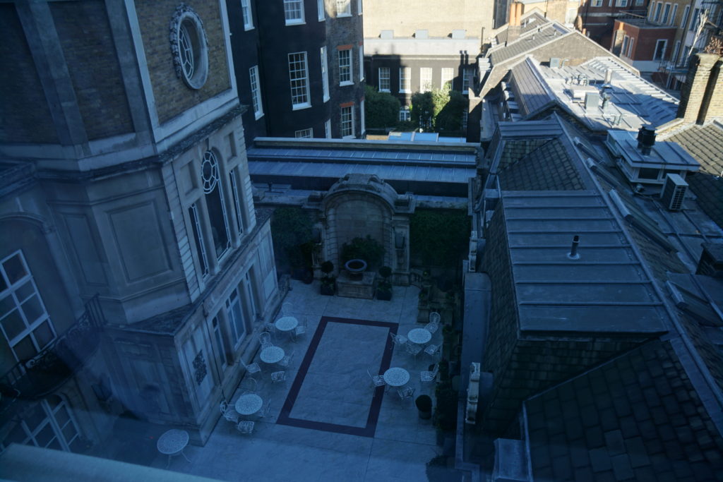 Chesterfield Hotel, Mayfair, London, View from Room