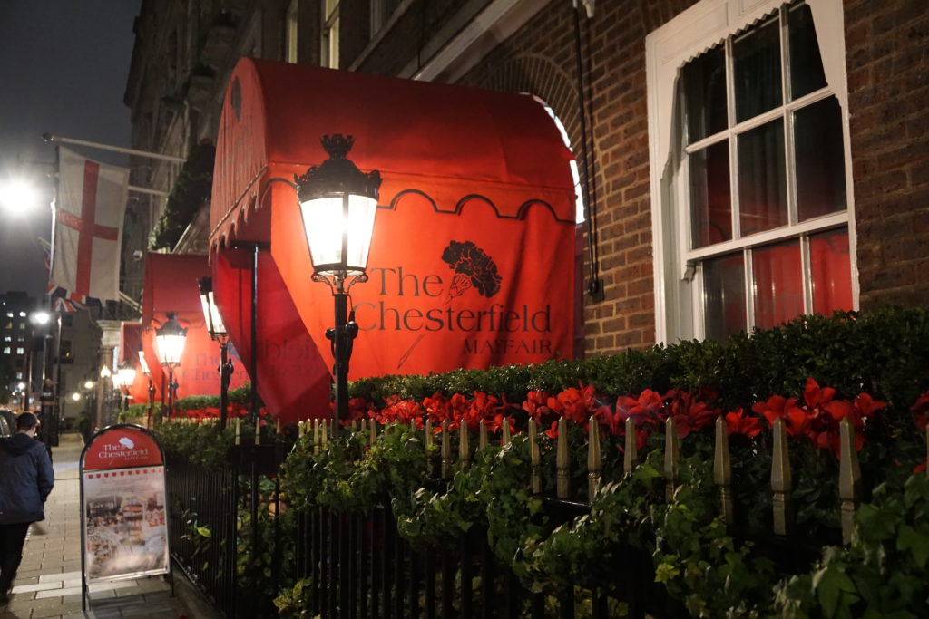 Chesterfield Hotel, Mayfair, London, Night