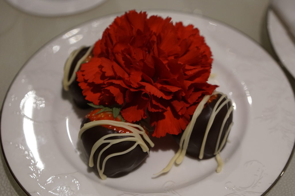 Chesterfield Hotel, Mayfair, London, Chocolate Covered Strawberry