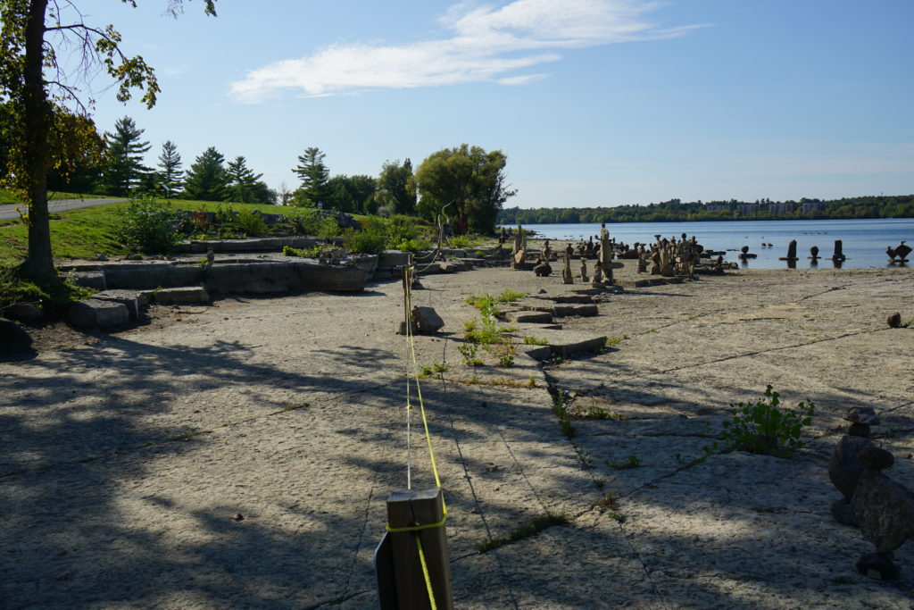 Rock Balancing, Ottawa River, Ottawa, Canada