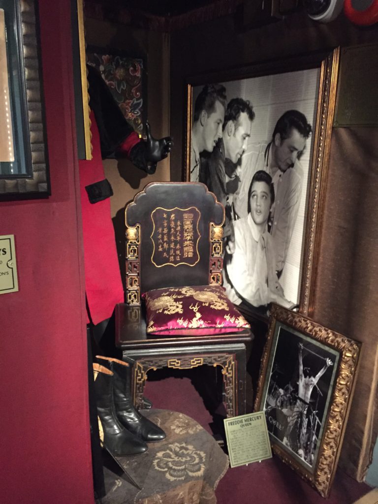 Hard Rock Cafe, London, The Vault, Freddie Mercury