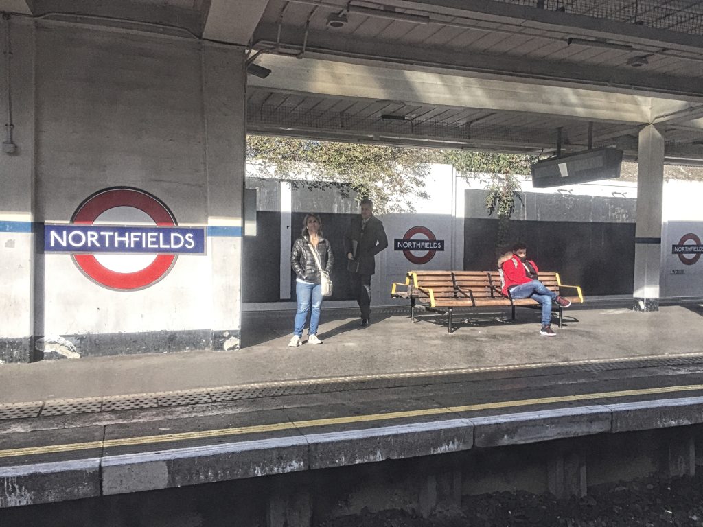 Northfields, Underground Stop, London, England