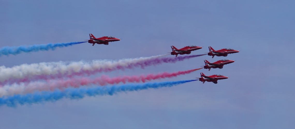 2019 Atlantic City Airshow, RAF Red Arrows